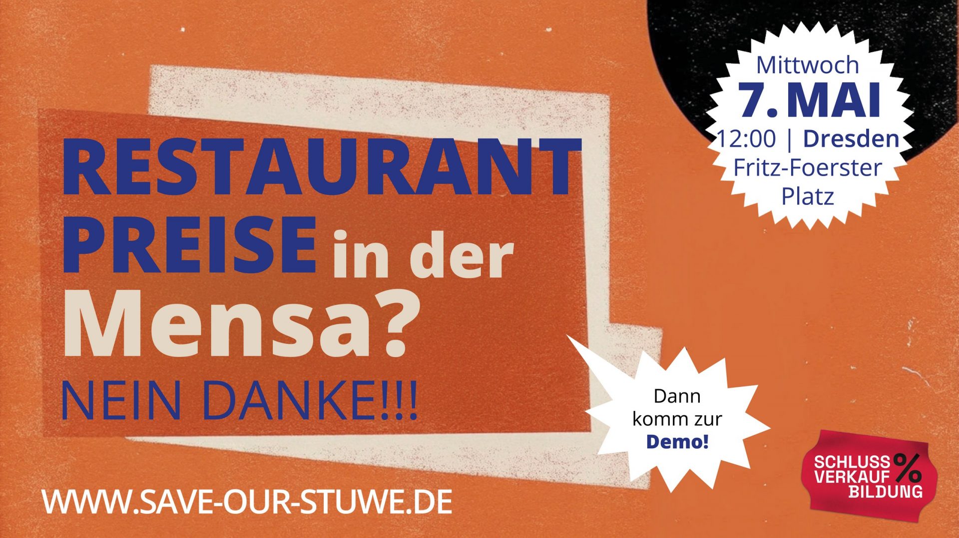 Restaurant preise in der Mensa, nein danke